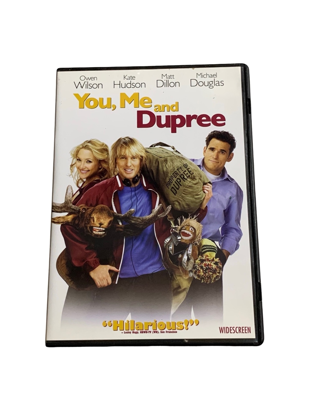 You, Me and Dupree DVD 2006 Widescreen Comedy Owen Wilson Kate Hudson